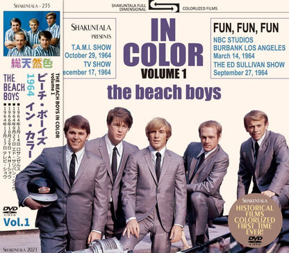 BEACH BOYS IN COLOR VOLUME 1 (1DVD)
