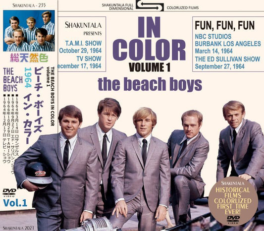 BEACH BOYS IN COLOR VOLUME 1 (1DVD)