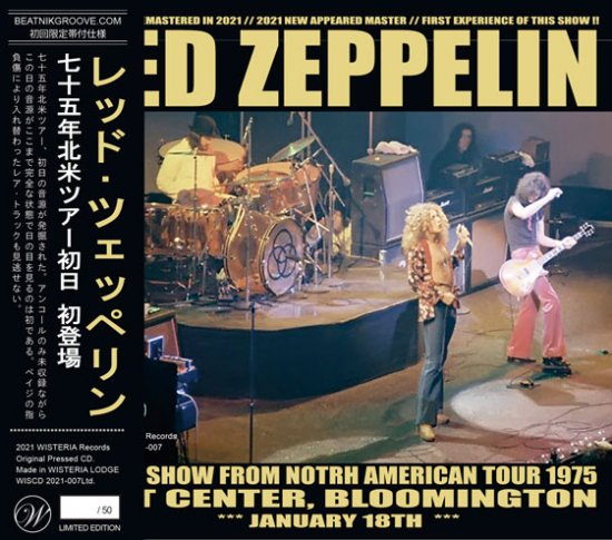 LED ZEPPELIN / FIRST SHOW FROM NOTRH AMERICAN TOUR 1975 2CD