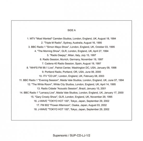 OASIS / LITTLE JAMES - THE ULTIMATE ACOUSTIC COLLECTION (2CD)