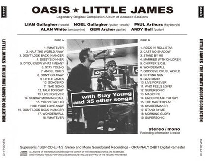 OASIS / LITTLE JAMES - THE ULTIMATE ACOUSTIC COLLECTION (2CD)