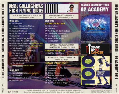 NOEL GALLAGHER 2016 O2 ACADEMY 2CD
