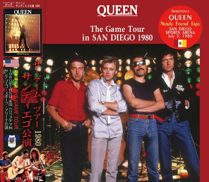 QUEEN 1980 THE GAME TOUR IN SAN DIEGO 2CD
