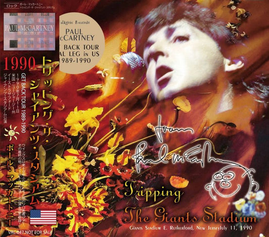 PAUL McCARTNEY 1990 TRIPPING THE GIANTS STADIUM 2CD