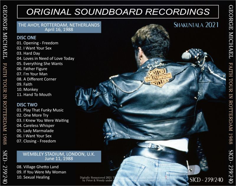 GEORGE MICHAEL / FAITH TOUR IN ROTTERDAM 1988 (2CD)