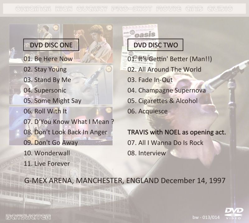 OASIS / 1997 BAGLIM THE FILM (2DVD)