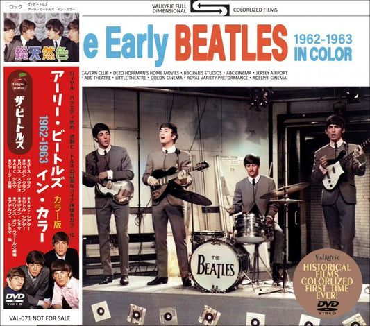 THE BEATLES / EARLY BEATLES 1962-1963 IN COLOR (1DVD)