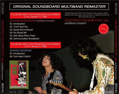 LED ZEPPELIN / FILLMORE WEST 1969 MULTIBAND REMASTER (1CD)