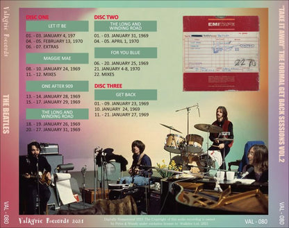 THE BEATLES / "TAKE IT GLYN" THE FORMAL GET BACK SESSIONS VOL.2 (5CD)