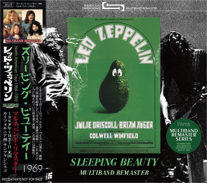 LED ZEPPELIN / 1969 SLEEPING BEAUTY MULTIBAND REMASTER (2CD)