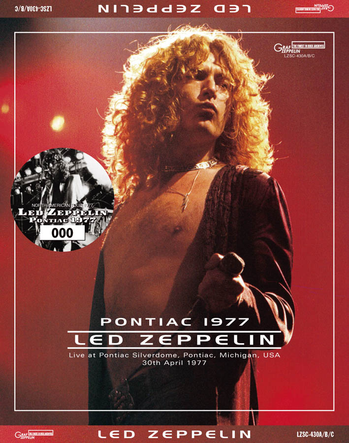LED ZEPPELIN / PONTIAC 1977 (3CD)