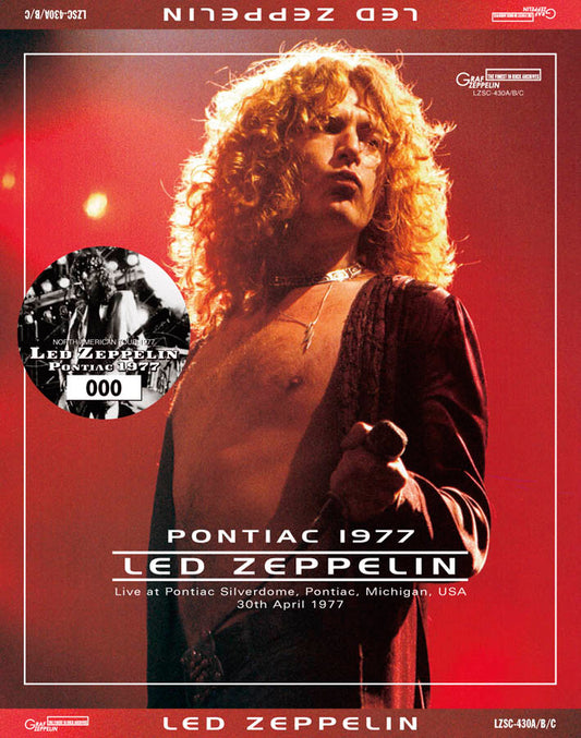LED ZEPPELIN / PONTIAC 1977 (3CD)