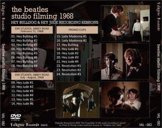 THE BEATLES / STUDIO FILMING 1968 (1DVD)