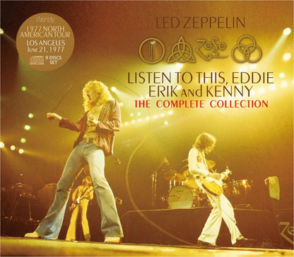 LED ZEPPELIN / LISTEN TO THIS, EDDIE 1977 COMPLETE COLLECTION (9CD)
