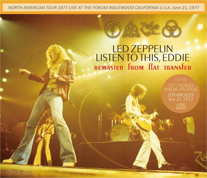 LED ZEPPELIN / LISTEN TO THIS, EDDIE 1977 COMPLETE COLLECTION (9CD)