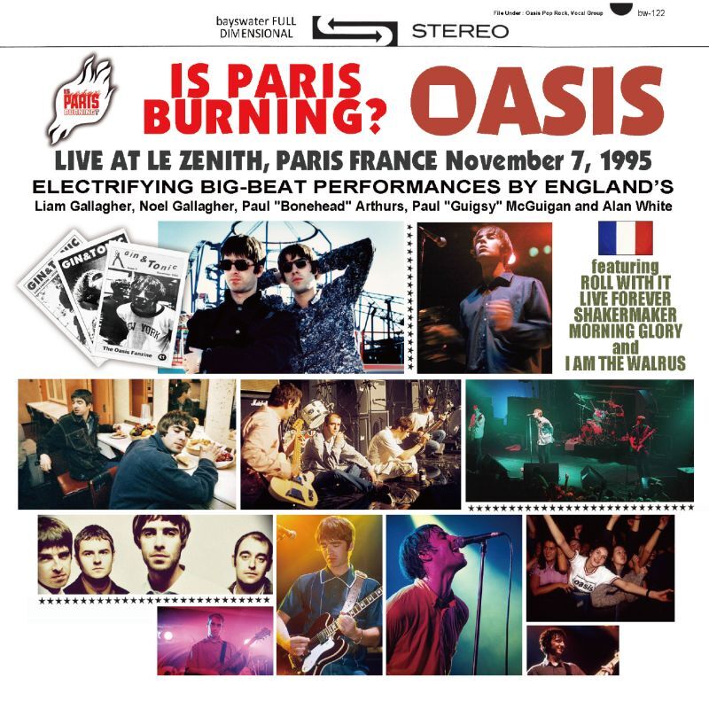 OASIS / 1995 IS PARIS BURNING? (1CD)