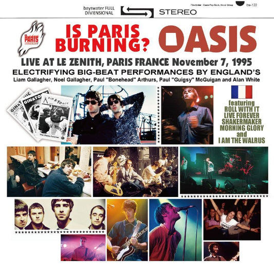 OASIS / 1995 IS PARIS BURNING? (1CD)
