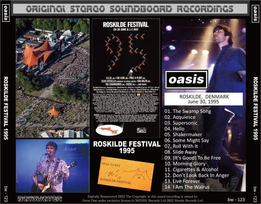 OASIS / 1995 ROSKILDE FESTIVAL (1CD)