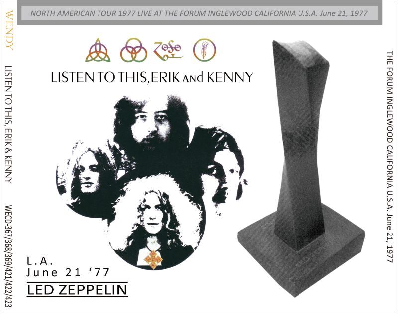 LED ZEPPELIN / LISTEN TO THIS, EDDIE 1977 COMPLETE COLLECTION (9CD)