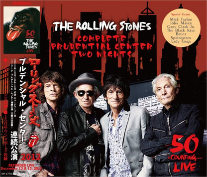 THE ROLLING STONES / 2012 COMPLETE PRUDENTIAL CENTER TWO NIGHTS (4CD)
