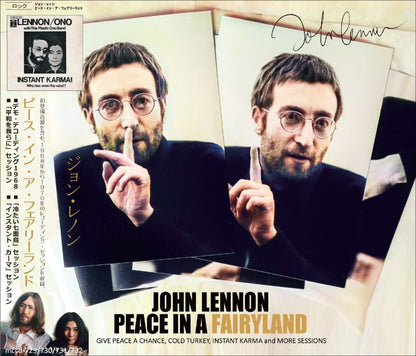 JOHN LENNON / PEACE IN A FAIRYLAND (4CD)