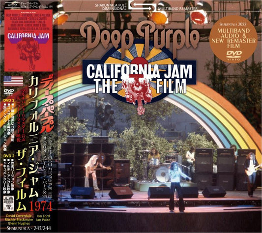 DEEP PURPLE / 1974 CALIFORNIA JAM THE FILM (2DVD)