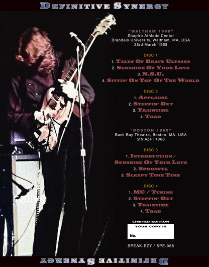 CREAM / DEFINITIVE SYNERGY (4CD)