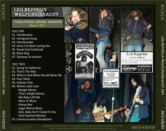 LED ZEPPELIN / WALPURGISNACHT 1971 (2CD)
