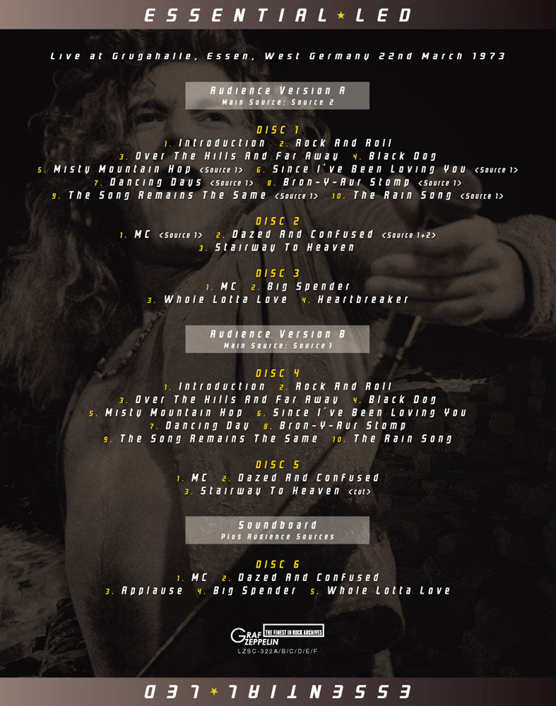 LED ZEPPELIN / ESSENTIAL LED (6CD)