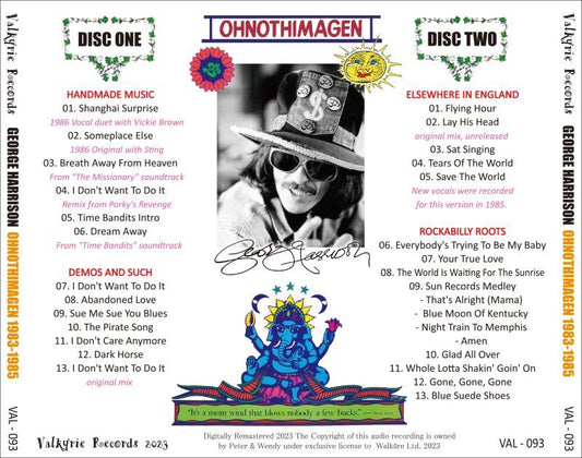 GEORGE HARRISON / OHNOTHIMAGEN (2CD)