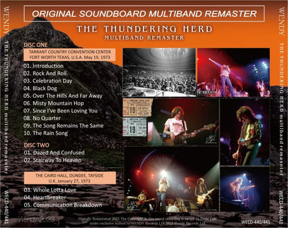 LED ZEPPELIN / THE THUNDERING HERD 1973 (2CD)