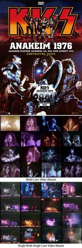 KISS / ANAHEIM 1976 2DVD PRO-SHOT