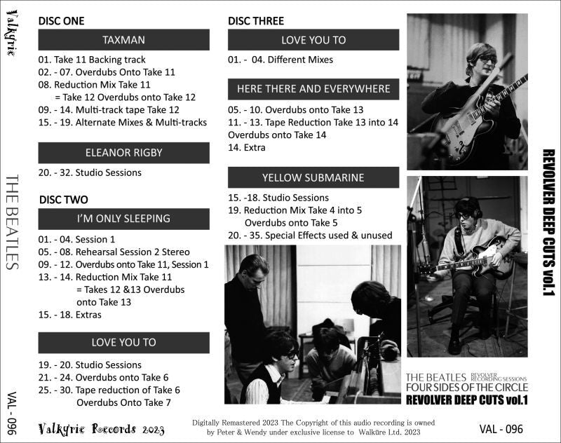 THE BEATLES / REVOLVER DEEP CUT VOL.1 (5CD)
