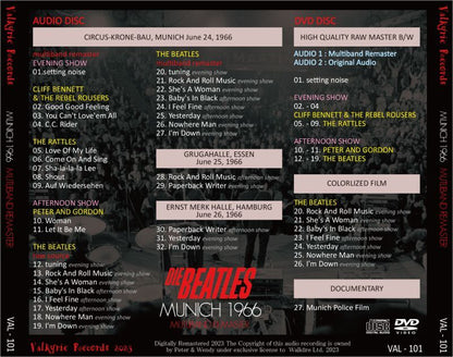 THE BEATLES / MUNICH 1966 MULTIBAND REMASTER (1CD+1DVD)