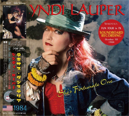 CYNDI LAUPER /  1984 SHE'S FORTUNATE ONE (2CD)