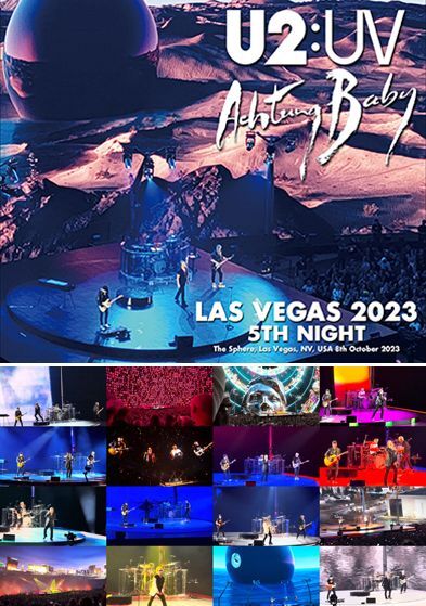 U2 / LAS VEGAS 2023 5TH NIGHT (2CDR+1DVDR)