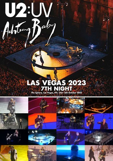 U2 / LAS VEGAS 2023 7TH NIGHT (2CDR+1DVDR)