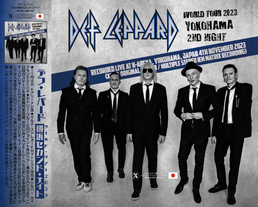 DEF LEPPARD / 2023 World Tour Yokohama 2nd Night (2CDR+1BDR)