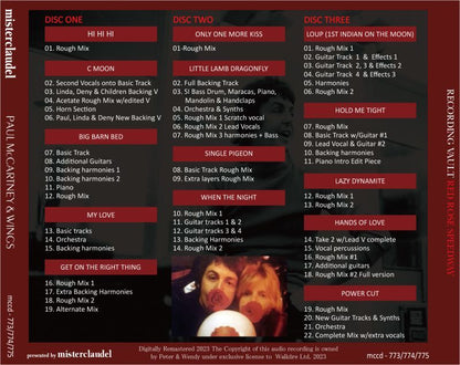 PAUL McCARTNEY / RECORDING VAULT RED ROSE SPEEDWAY (5CD)