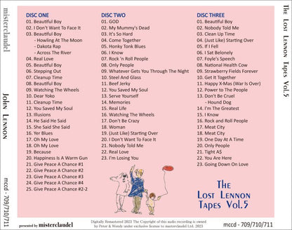 JOHN LENNON / THE LOST LENNON TAPES VOL.5 (3CD)