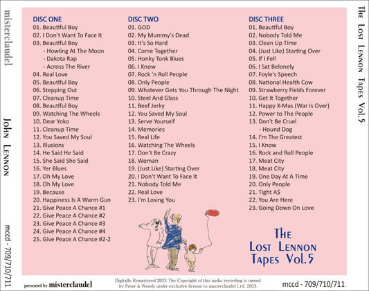 JOHN LENNON / THE LOST LENNON TAPES VOL.5 (3CD)