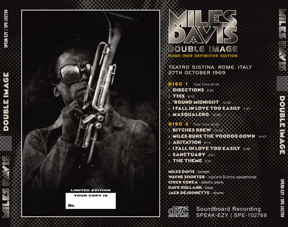 MILES DAVIS / DOUBLE IMAGE ROME 1969 Definitive Edition (2CD)