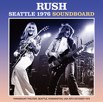 RUSH / SEATTLE 1976 CAJA DE SONIDO ESTÉREO (1 CDR)