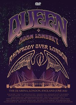 QUEEN + ADAM LAMBERT / RHAPSODY OVER LONDON PRO SHOT (1DVDR)