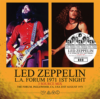 LED ZEPPELIN / L.A. FORUM 1971 1ST NIGHT 3 SOURCE MIX (2CD)