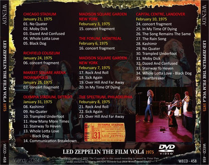 LED ZEPPELIN / THE FILM VOL.4 1975 (1DVD)