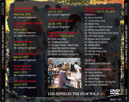 LED ZEPPELIN / THE FILM VOL.3 1973 (1DVD)
