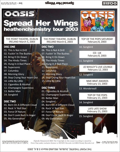 OASIS / 2003 SPREAD HER WINGS (3CD)