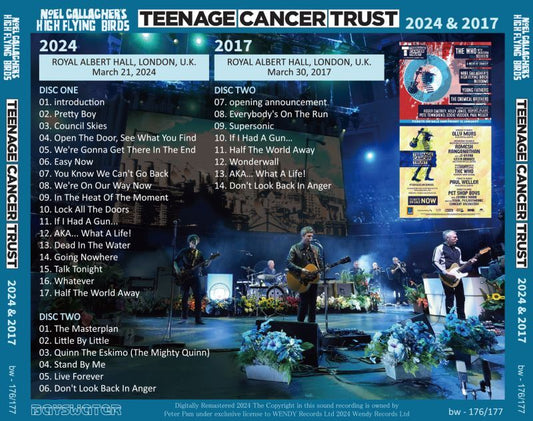 NOEL GALLAGHER / TEENAGE CANCER TRUST 2024 & 2017 (2CD)