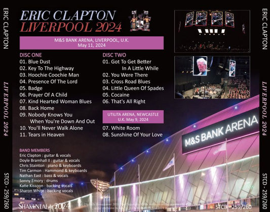 ERIC CLAPTON / 2024 LIVERPOOL (2CD)